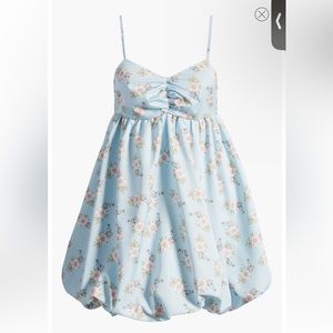 Free People In a Bubble Babydoll Dress